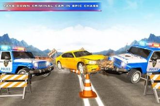 Police Chase Dodge: Police Chase Games 2018截图1