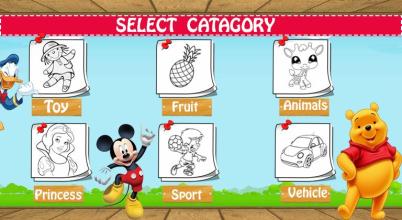 Coloring Book for Kids - Drawing & Learning Game截图2