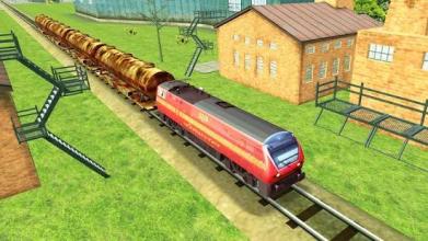 Oil Train Driving Games: Train Sim Games截图2