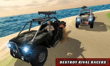 Beach Buggy Car Death Racer: Ultimate Racing War截图2