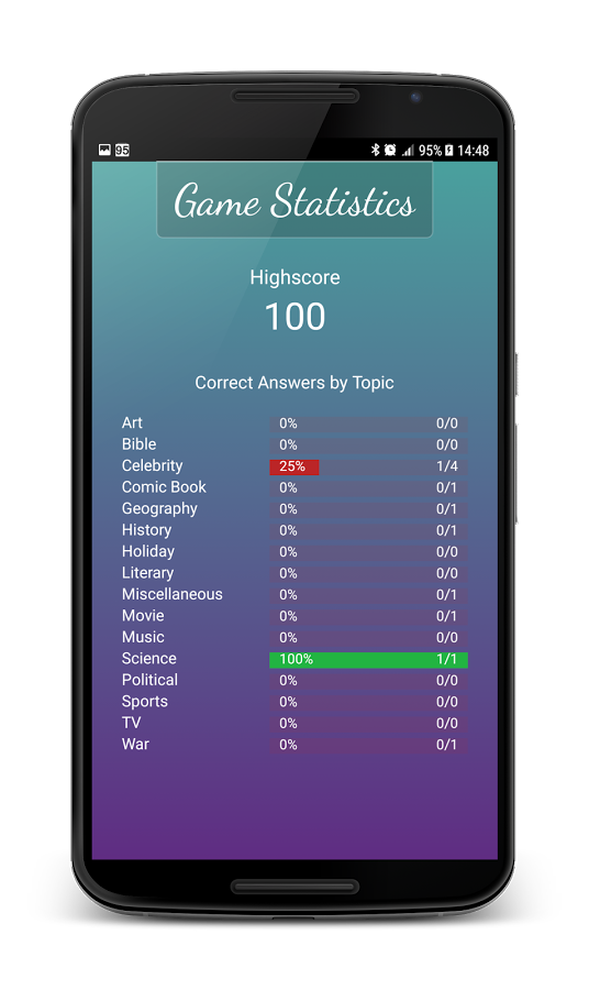 Factual Quiz 2017: Challenging Trivia [Offline]截图2