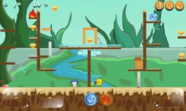 Two Player : Fireball And Waterball Adventure截图4