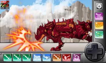 Fire Tyrannosaurus - Dino Robot截图5