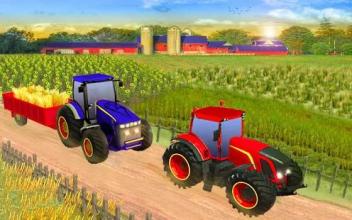 Real Tractor Driving Games 2018 New: Offroad Drive截图2