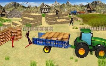 Real Tractor Driving Games 2018 New: Offroad Drive截图3