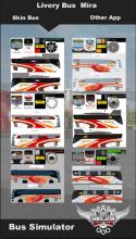 Skin Livery Bus Mira截图3