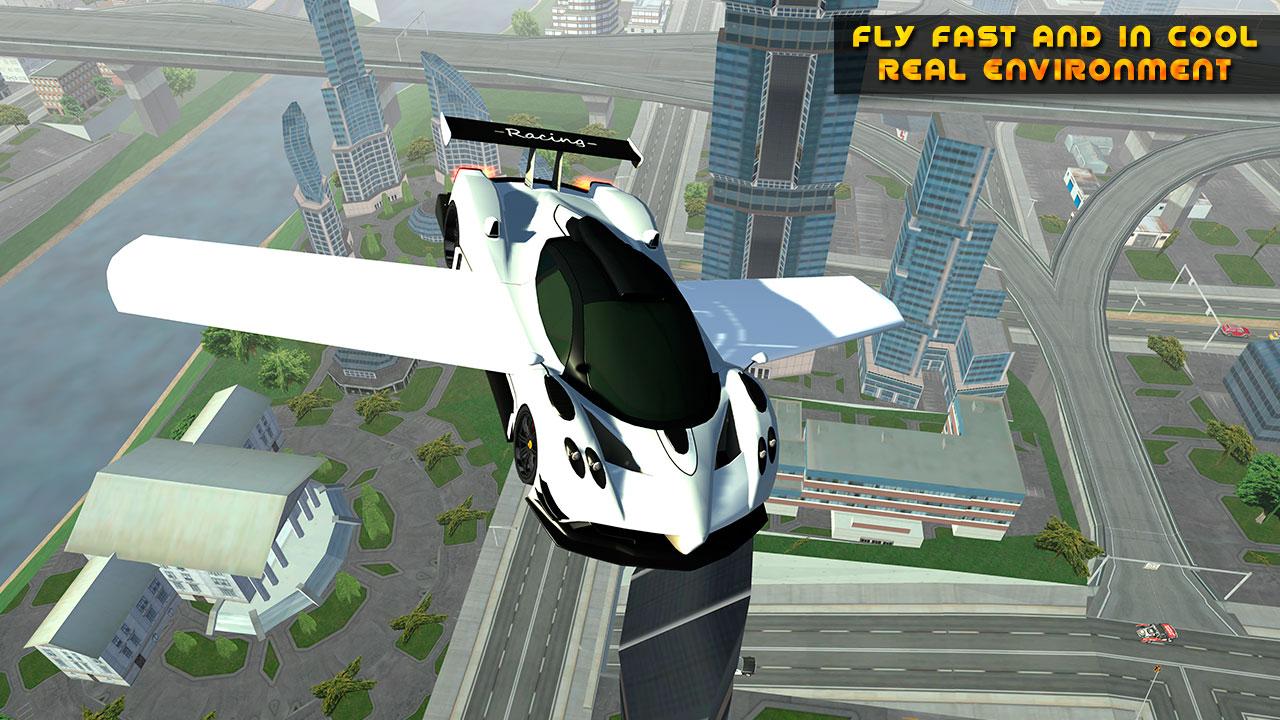 Flying Car Real Driving截图2