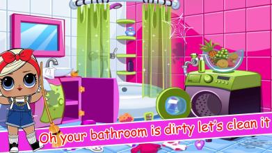 L Surprise Doll  Princess House Cleaning Room截图2