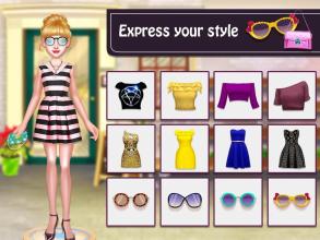 Super Star Girls Fashion Model  Dressup Game截图5