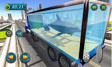 Sea Animal Transporter 2018: Truck Simulator Game截图2