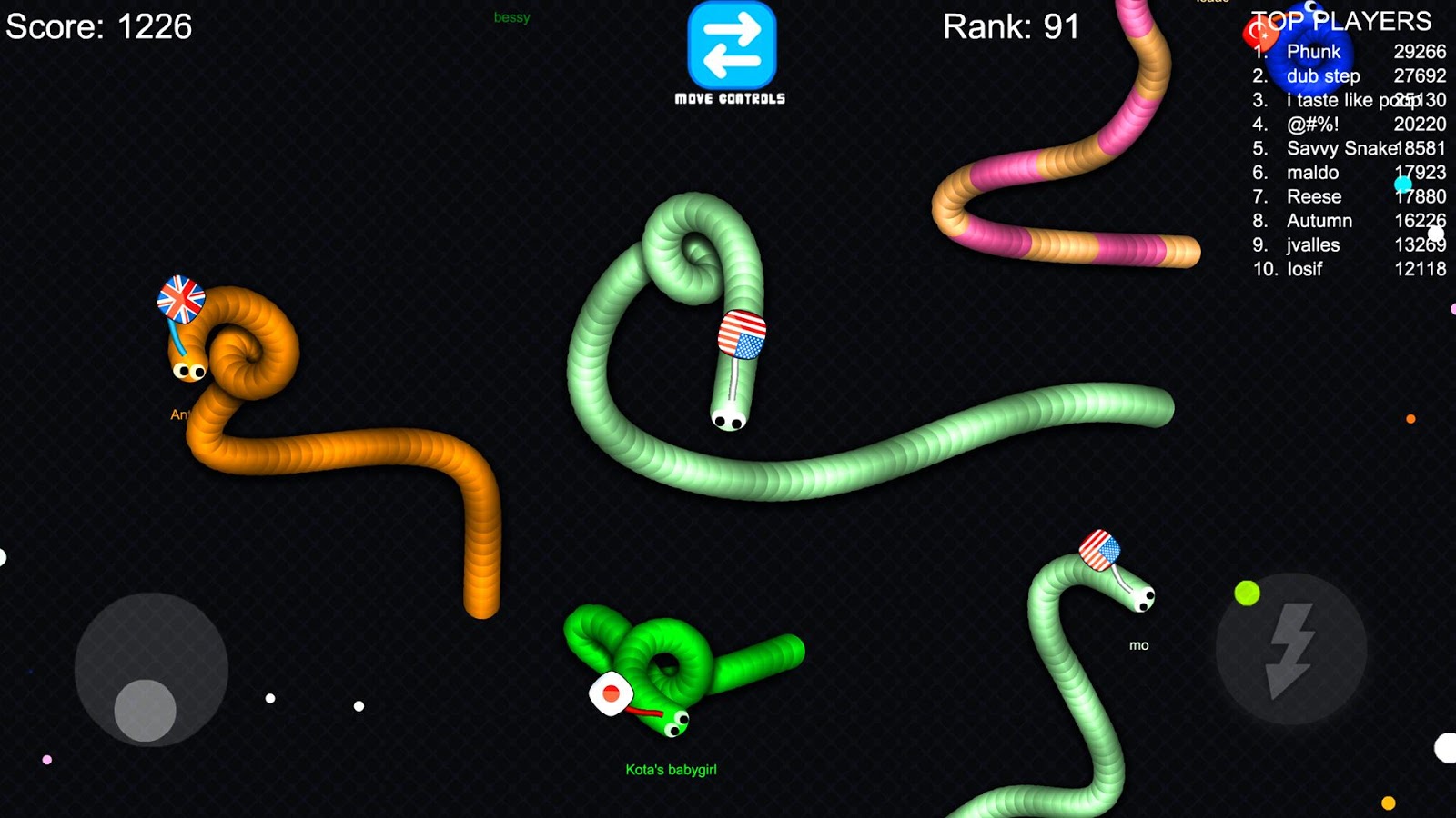 Slink.io - Snake Game截图4