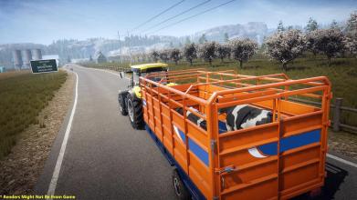 Heavy Duty Cargo Tractor Trolley截图2