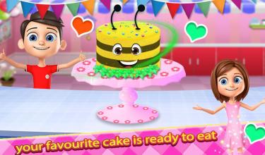 Bumble Sweets and Bee Cake Game截图1