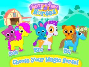 Cute & Tiny Horses - Baby Pony Care & Hair Salon截图2