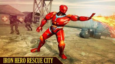 Flying Iron Superhero Man 2018:Mission City Rescue截图5