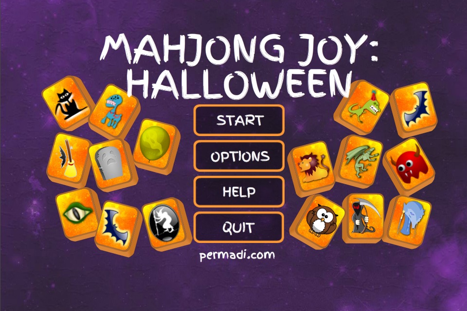 Mahjong Halloween Joy Free截图1