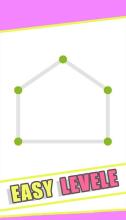 One Line : Touch, stroke, draw Shapes Puzzle Game截图3