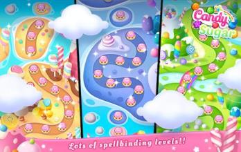 Candy Sugar - Crush Mania & Match 3 Games Puzzle截图4