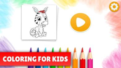 Coloring for kids - 50+ pages to color截图5