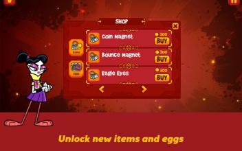 Chuck Chicken Magic Egg * Bouncing Ball Game截图1