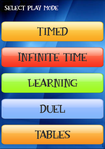 Multiplication Tables Game截图2