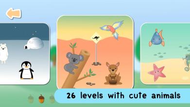 Animals World  puzzle for toddlers截图2