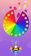 Fire Color Balls 3D Smash Hit Slices截图3