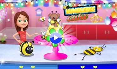 Bumble Sweets and Bee Cake Game截图5