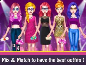 Super Star Girls Fashion Model  Dressup Game截图3