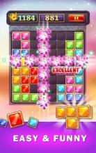 Jewel puzzle blocks - Classic free gem puzzle截图2