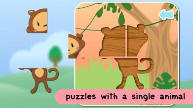 Animals World  puzzle for toddlers截图4