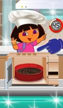 Hot Cooking Dora CakeCrazy Kitchen Game截图3