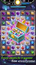 Jewels Deluxe 2018 - New Mystery Jewels Game截图4