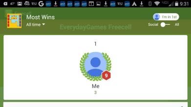 Freecell with Leaderboards截图5