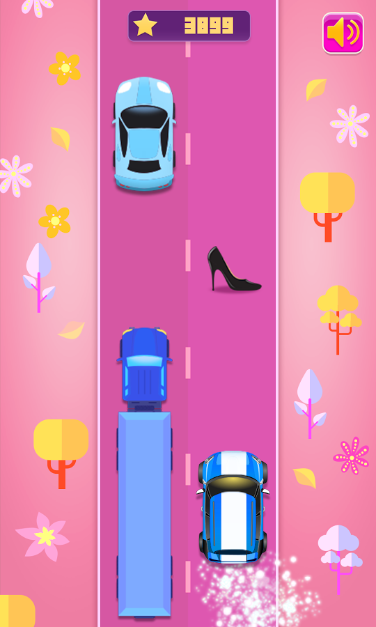 Girls Racing - Fashion Car Race Game For Girls截图2