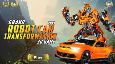 US Robot Car Transform 3D : Grand Tornado Robot截图2