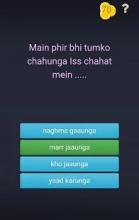 Finish The Lyrics - Bollywood Songs截图2