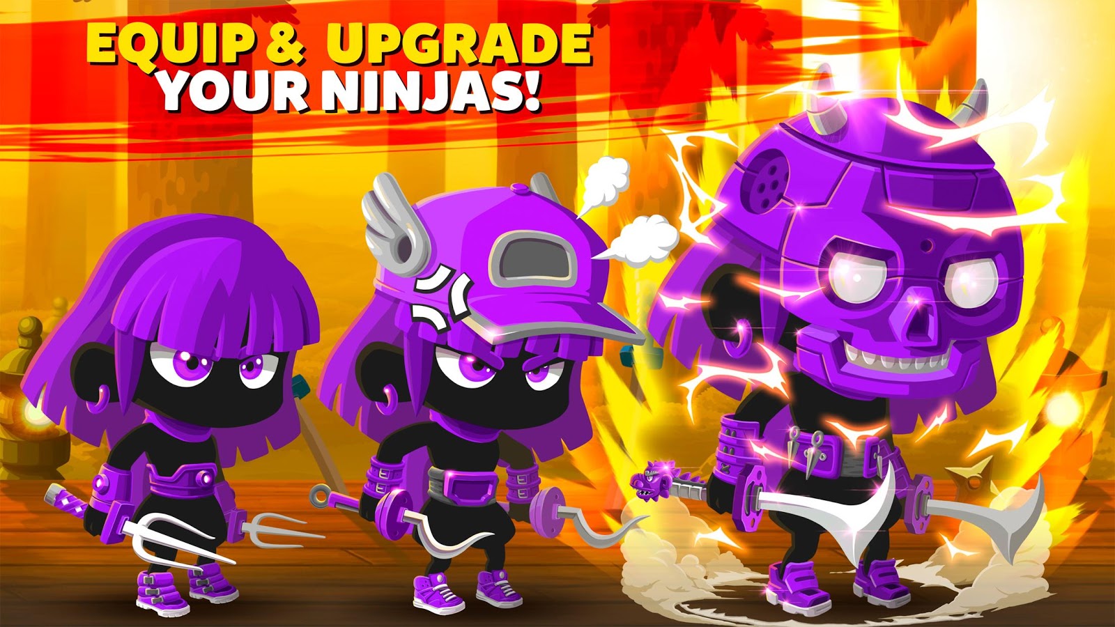 Ninja Dash - Ronin Jump RPG截图2