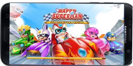 3DHappy Superman Racing截图1