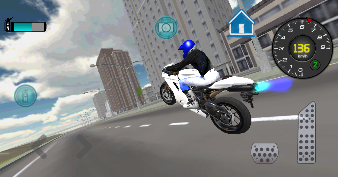 Fast Motorcycle Driver 3D截图3