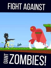 Stickman Zombie Shooter: Fight Platformer截图2