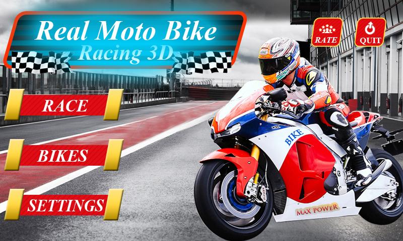 Real Moto Bike Racing 3D截图1