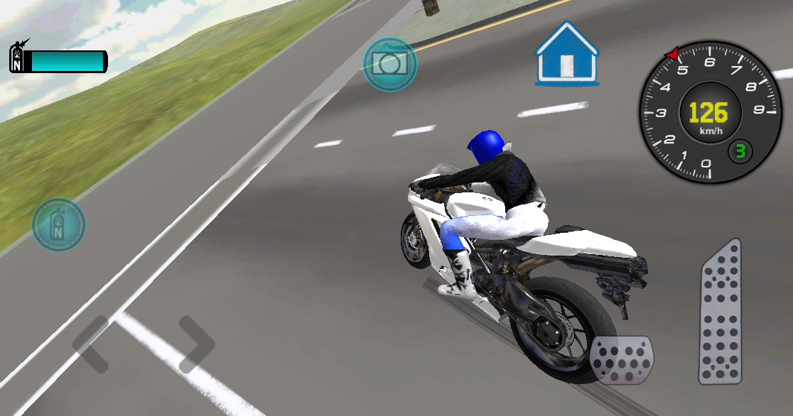 Fast Motorcycle Driver 3D截图2