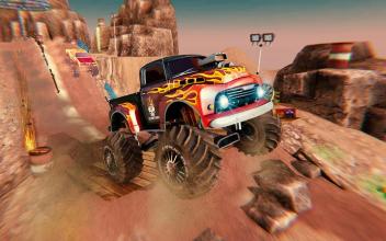 Xtreme MMX Monster Truck Racing Offroad Fun Games截图2