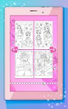 Girls Coloring Pages截图4