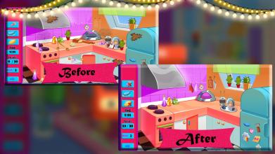 Doll House Cleaning Game for girls截图3