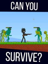 Stickman Zombie Shooter: Fight Platformer截图5