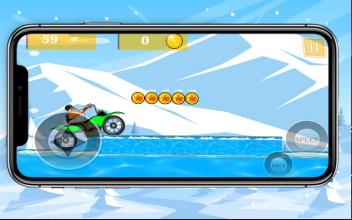 Speed Bike Race in Hill  Jeux de Course截图2