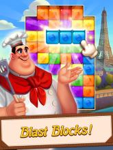 Blaster Chef Culinary match & collapse puzzles截图5