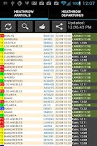 Gatwick Flight Information截图1